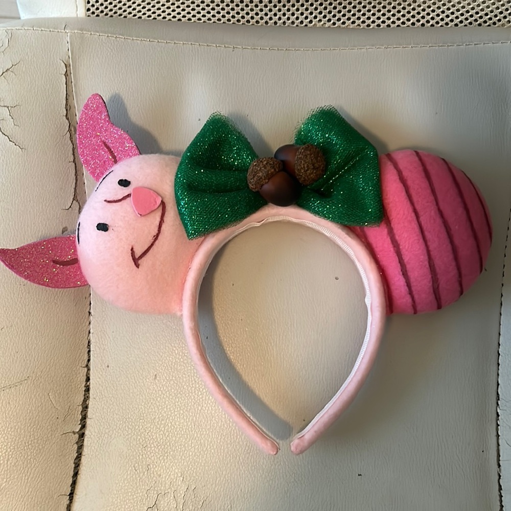 Piglet from Winnie the Pooh Mickey Ears from Etsy